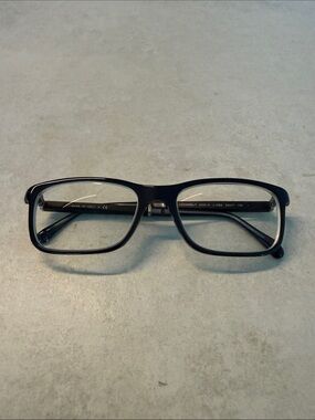 Authentic CHANEL Black Rectangular Glasses Frames
